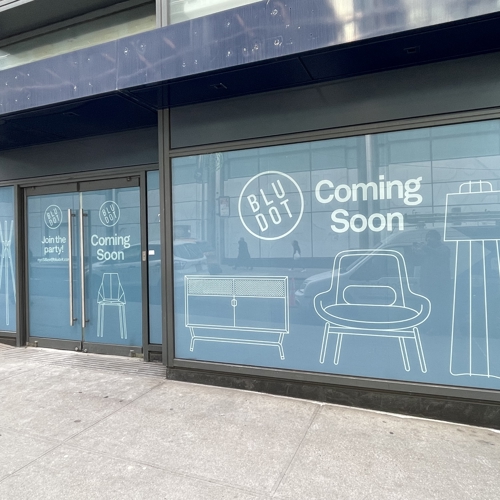 Frosted Vinyl Window Graphics